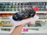  Mô hình xe Lamborghini Aventador SVJ 63 Roadster full open tỉ lệ 1:24 Hengteng model H2593 