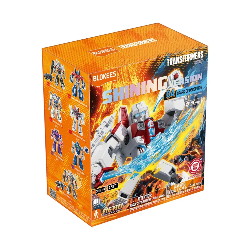 Mô hình Blokees Transformers SV04 SPARK OF DECEPTION (Luminous Eyes & Chest) ET48 Blindbox 71124 