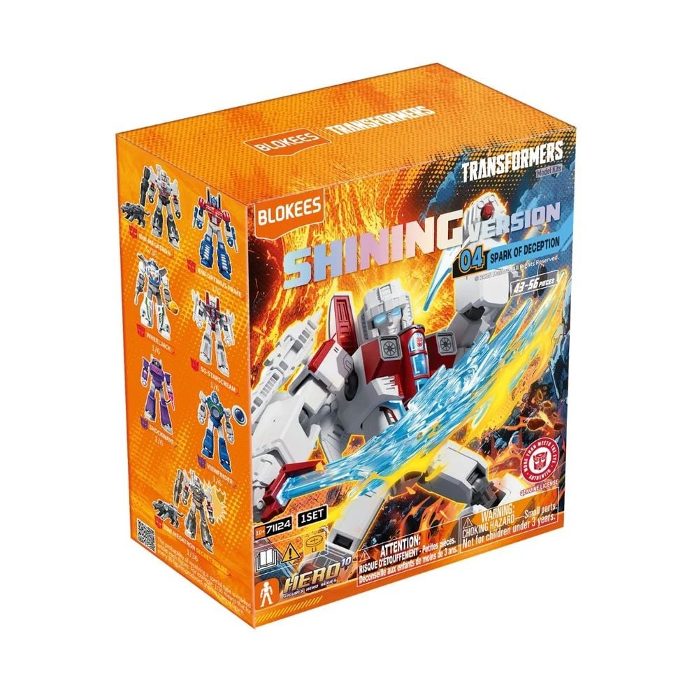  Mô hình Blokees Transformers SV04 SPARK OF DECEPTION (Luminous Eyes & Chest) ET48 Blindbox 71124 