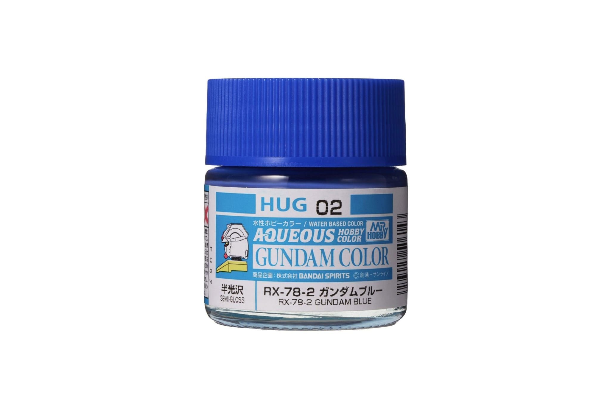  Aqueous HUG02 blue sơn mô hình màu xanh dương dòng RX-78-2 Gundam 10ml Mr.Hobby HUG02 