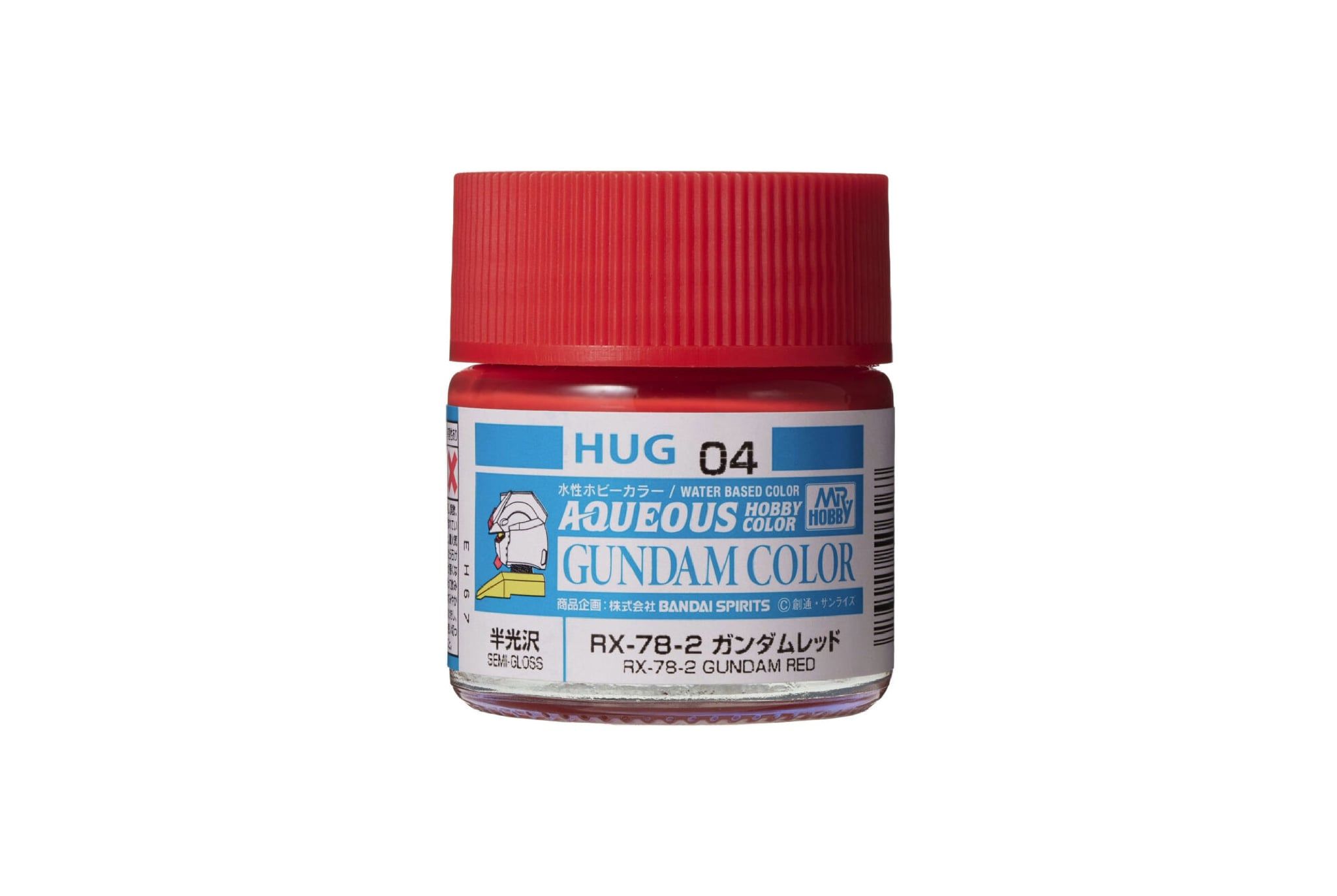 Aqueous HUG04 red sơn mô hình màu đỏ dòng RX-78-2 Gundam 10ml Mr.Hobby HUG04 