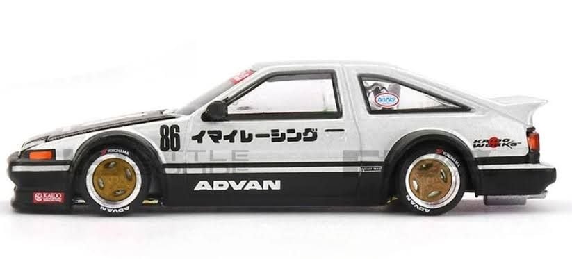  Mô hình xe Toyota AE86 Sprinter Trueno Kaido Street V2 tỉ lệ 1:64 Kaido House KHMG218 