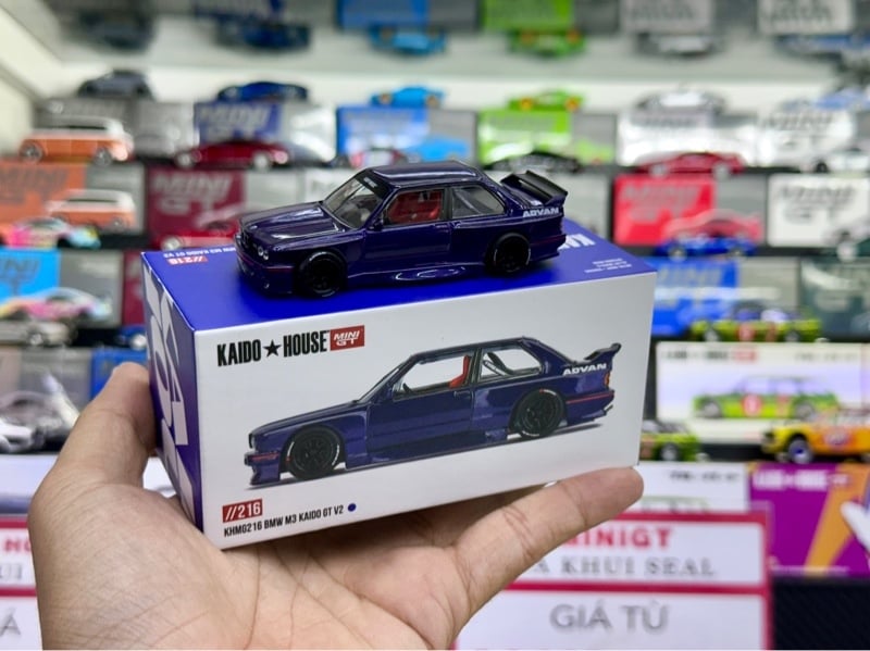  [Hàng loose]Mô hình xe BMW M3 Kaido GT V2 tỉ lệ 1:64 Kaido House KHMG216 