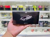  Mô hình xe Pagani Huayra Roaster BC silver green tỉ lệ 1:64 LCD model LCD64011-S 