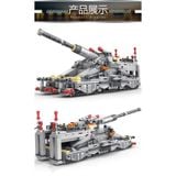  Mô hình lắp ghép Siêu pháo hặng nặng Gustav 853 mảnh LY77 LG041 