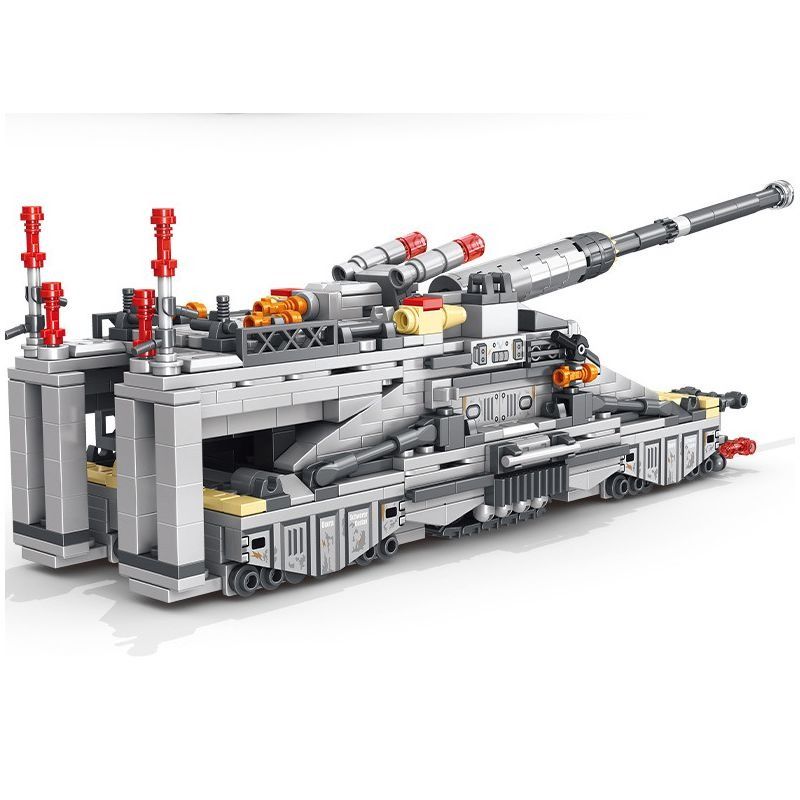  Mô hình lắp ghép Siêu pháo hặng nặng Gustav 853 mảnh LY77 LG041 
