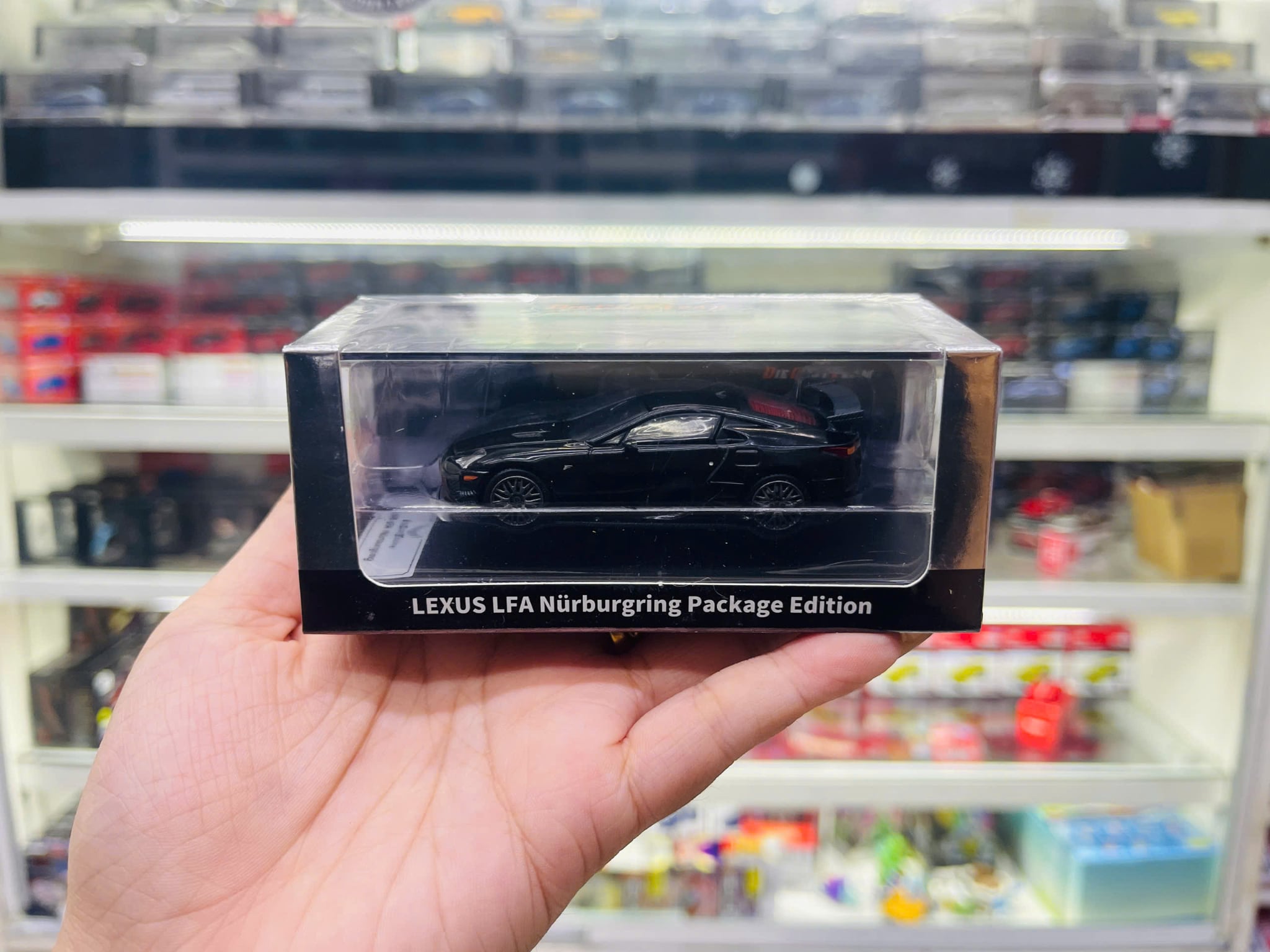  Mô hình xe Lexus LFA Nurburgring LHD Black tỉ lệ 1:64 DCT LL-083-377 