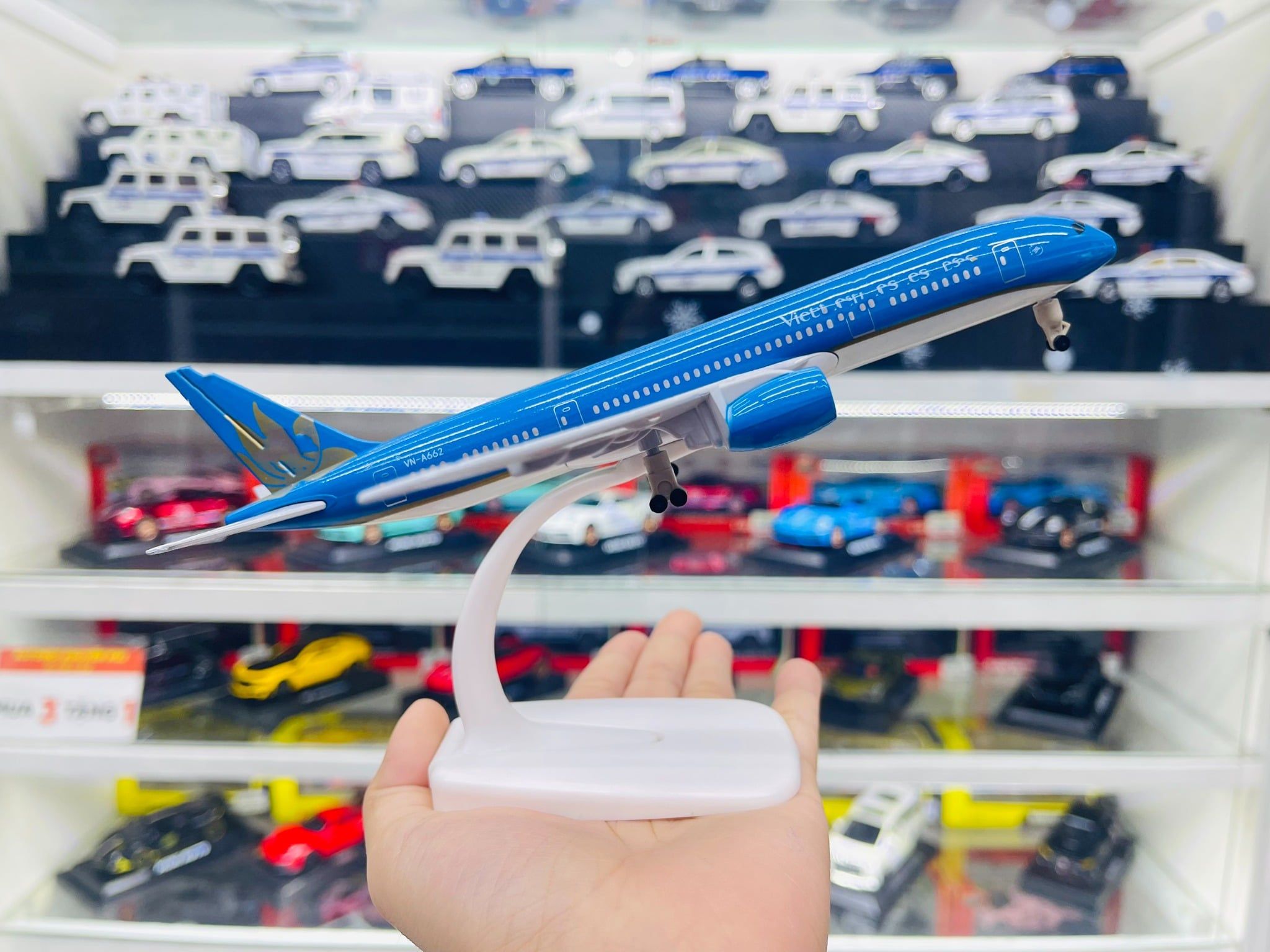  Mô hình máy bay VN Boeing B787 Dreamliner 20cm MB20012 