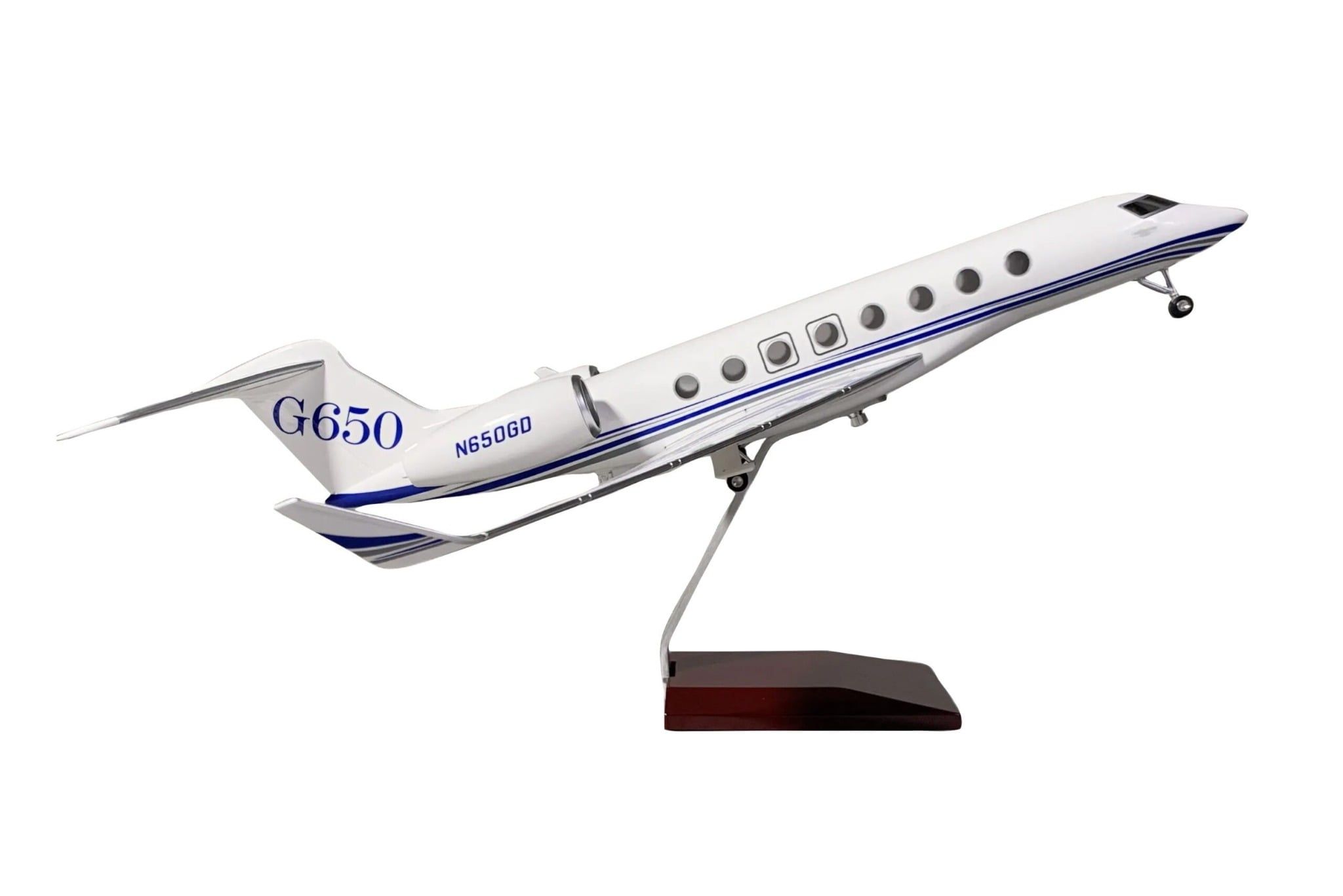  Mô hình máy bay Gulfstream G650 Business Jet kích thước 47cm No Led MB47095 