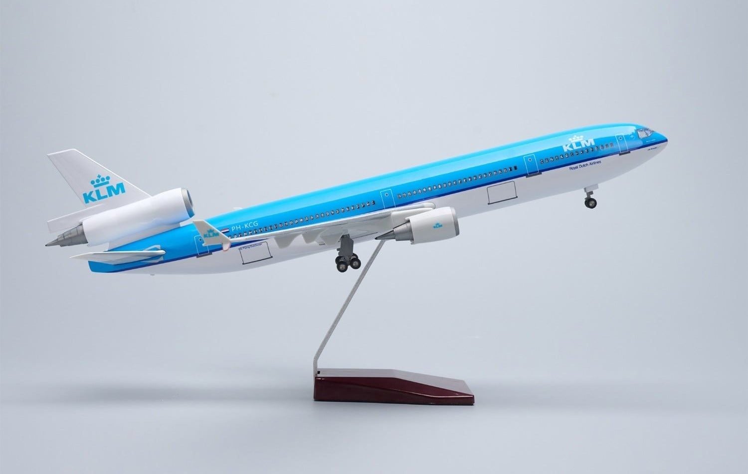  Mô hình máy bay KLM MD-11 McDonnell Douglas kích thước 47cm No Led 