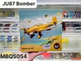  Mô hình máy bay quân sự cánh quạt German Junkers Stuka JU-87 JU87 Bomber tỉ lệ 1:72 NS model MBQS054 