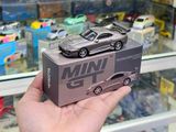  [Hàng Loose] Mô hình xe Toyota Supra VeilSide Combat V-II Combat Grey tỉ lệ 1:64 MINIGT MGT00978 