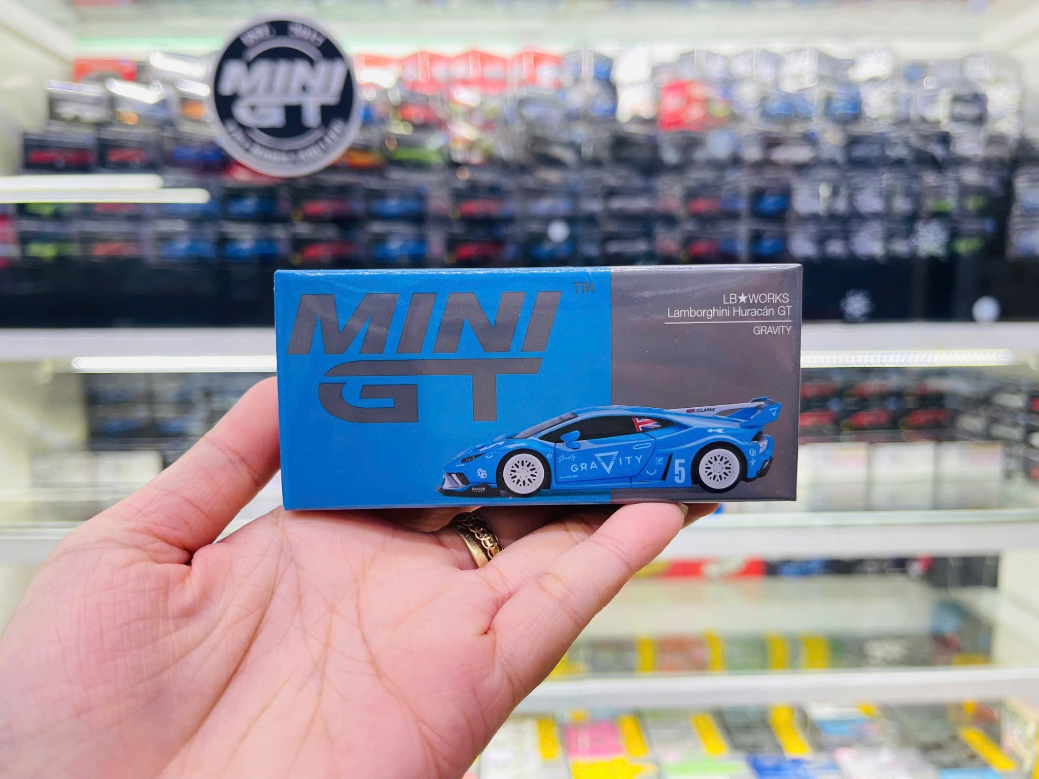  Mô hình xe LB★WORKS Lamborghini Huracán GT GRAVITY tỉ lệ 1:64 MiniGT MGT01055 