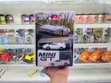  Mô hình xe Lamborghini Countach 25th Anniversary White tỉ lệ 1:64 bản card MiniGT MGT01134 NO CHASE CAR 