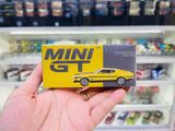  Mô hình xe Ford Mustang Mach1 Grabber Yellow tỉ lệ 1:64 MiniGT MGT01139 