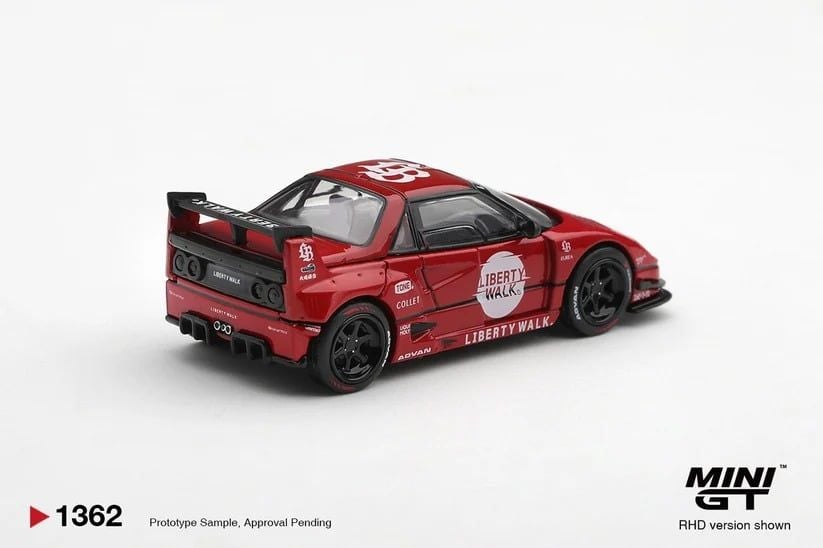  Mô hình xe Mazda AZ-1 Liberty Walk LB40 LB-Hinomaru Red tỉ lệ 1:64 MiniGT MGT01362 