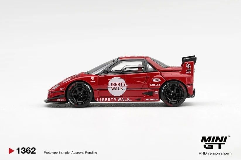  Mô hình xe Mazda AZ-1 Liberty Walk LB40 LB-Hinomaru Red tỉ lệ 1:64 MiniGT MGT01362 