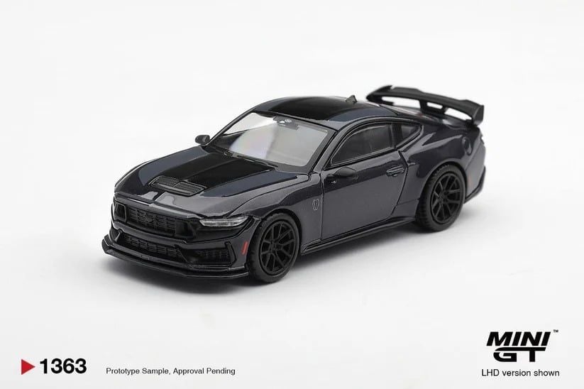  Mô hình xe Ford Mustang Dark Horse Blue Ember tỉ lệ 1:64 MiniGT MGT01363 