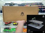  Mô hình trưng bày mô phỏng 2 tầng đường có cầu và chi tiết rời Steel Frame Structure Series Parking Scene tỉ lệ 1:64 MoreArt MO923009 