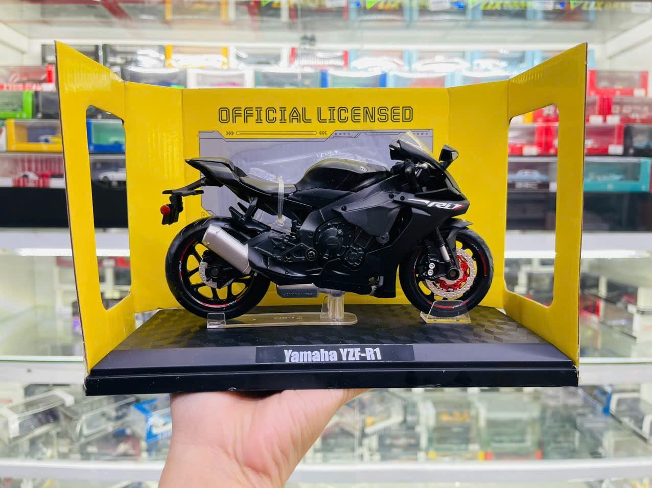  Mô hình xe Yamaha Yzf R1 tỉ lệ 1:12 MSZ MT092 