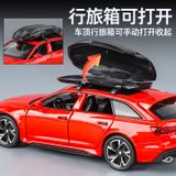  Mô hình xe Audi RS6 camping tỉ lệ 1:32 Alloy model OT32064 