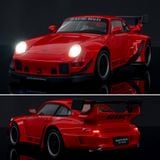 Mô hình xe Porsche RWB RauhWelt 993 full open tỉ lệ 1:24 Jiaye model VB24455 