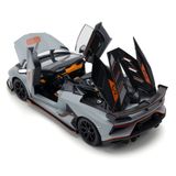  Mô hình xe Lamborghini Aventador SVJ 63 Roadster full open tỉ lệ 1:24 Hengteng model H2593 