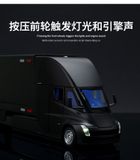  Mô hình xe container đầu kéo kèm thùng Tesla truck tỉ lệ 1:32 Alloy model A3260 