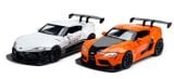  Mô hình xe Toyota Supra A90 full open tỉ lệ 1:22 Jiaye model VB24166 