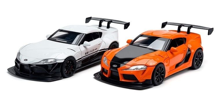  Mô hình xe Toyota Supra A90 full open tỉ lệ 1:22 Jiaye model VB24166 