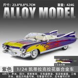  Mô hình xe ô tô Cadillac Eldorado full open tỉ lệ 1:24 Jilifiang model 1901-601 