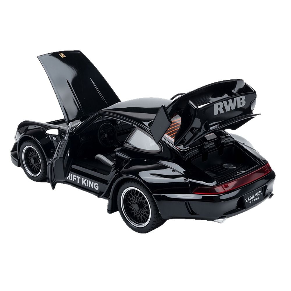  Mô hình xe Porsche RWB RauhWelt 993 full open tỉ lệ 1:24 Jiaye model VB24455 