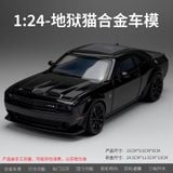  Mô hình xe Dodge Challenger SRT Hellcat full open tỉ lệ 1:24 XHD model C2463 