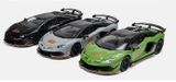  Mô hình xe Lamborghini Aventador SVJ 63 Roadster full open tỉ lệ 1:24 Hengteng model H2593 
