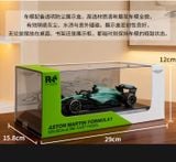  Mô hình xe F1 Formula Aston Martin #14 hộp mica tỉ lệ 1:24 RW model RW5124 