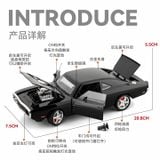  Mô hình xe Dodge Challenger full open tỉ lệ 1:24 Chezhi model CZ241582 
