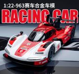  Mô hình xe Porsche 963 Lemans racing tỉ lệ 1:24 Jiaye model VB24475 