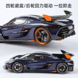  Mô hình xe Koenigsegg Jesko Attack full open tỉ lệ 1:24 Alloy model OT24112 