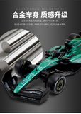  Mô hình xe F1 Formula Aston Martin #14 hộp mica tỉ lệ 1:24 RW model RW5124 
