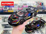  Mô hình xe McLaren Senna GTR full open - full kính - có âm thanh - đèn tỉ lệ 1:24 Chezhi OT24084 
