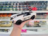  Mô hình xe Shelby Cobra racing full open tỉ lệ 1:24 Jiaye Model OT24109 