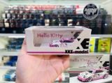  Mô hình xe Porsche RWB 964 Hello kitty Livery ver 2 tỉ lệ 1:64 XKE Model OT64615 