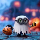  Mô hình Blokees Minions Mokoo 03 Belloween ED11 Blindbox 75663 