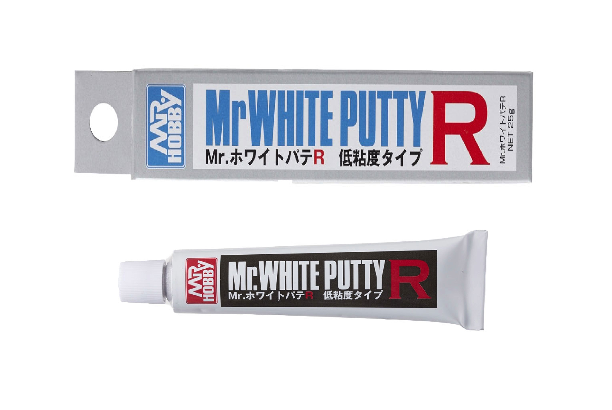  Tuýp trám khe ráp mô hình loại mịn Mr. White Putty R Mr.Hobby P123 