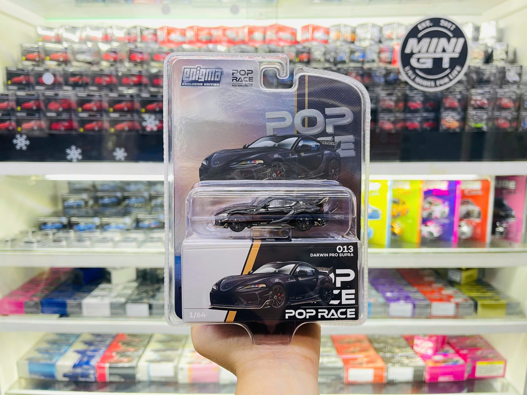  Mô hình xe Darwin PRO 66G NWB Supra (A90) tỉ lệ 1:64 POPRACE x Enigma PRE013 