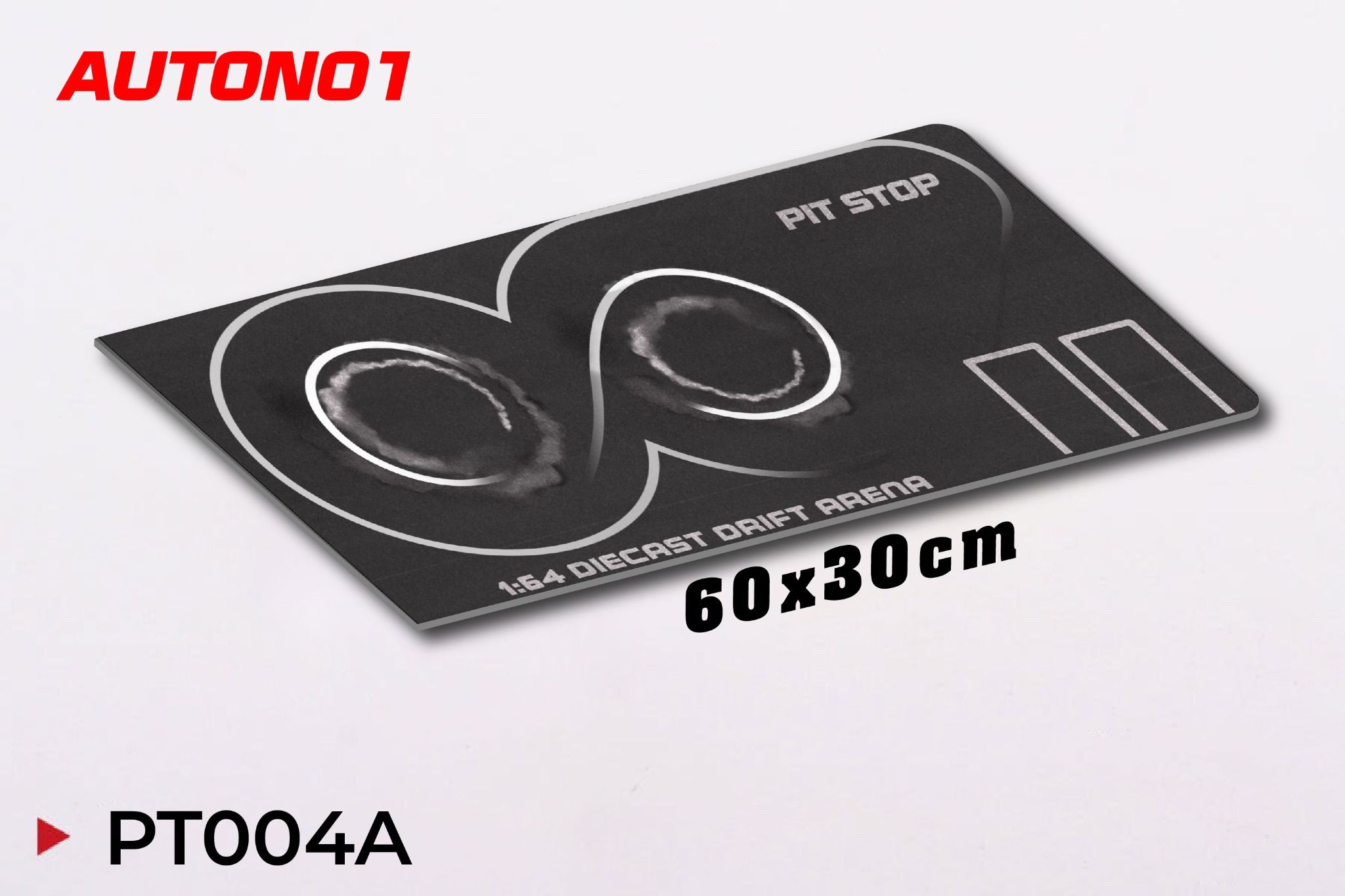  Phụ kiện thảm sa bàn chống trượt mô phỏng diorama đường đua PIT RACE nhiều kích thước 60x30 cho mô hình xe 1:64 Autono1 PT004 
