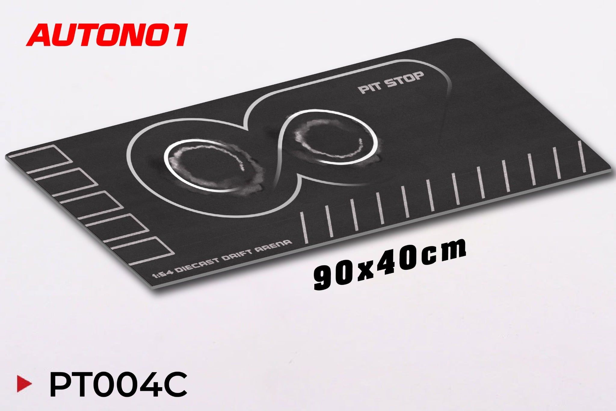  Phụ kiện thảm sa bàn chống trượt mô phỏng diorama đường đua PIT RACE nhiều kích thước 90x40 cho mô hình xe 1:64 Autono1 PT004 