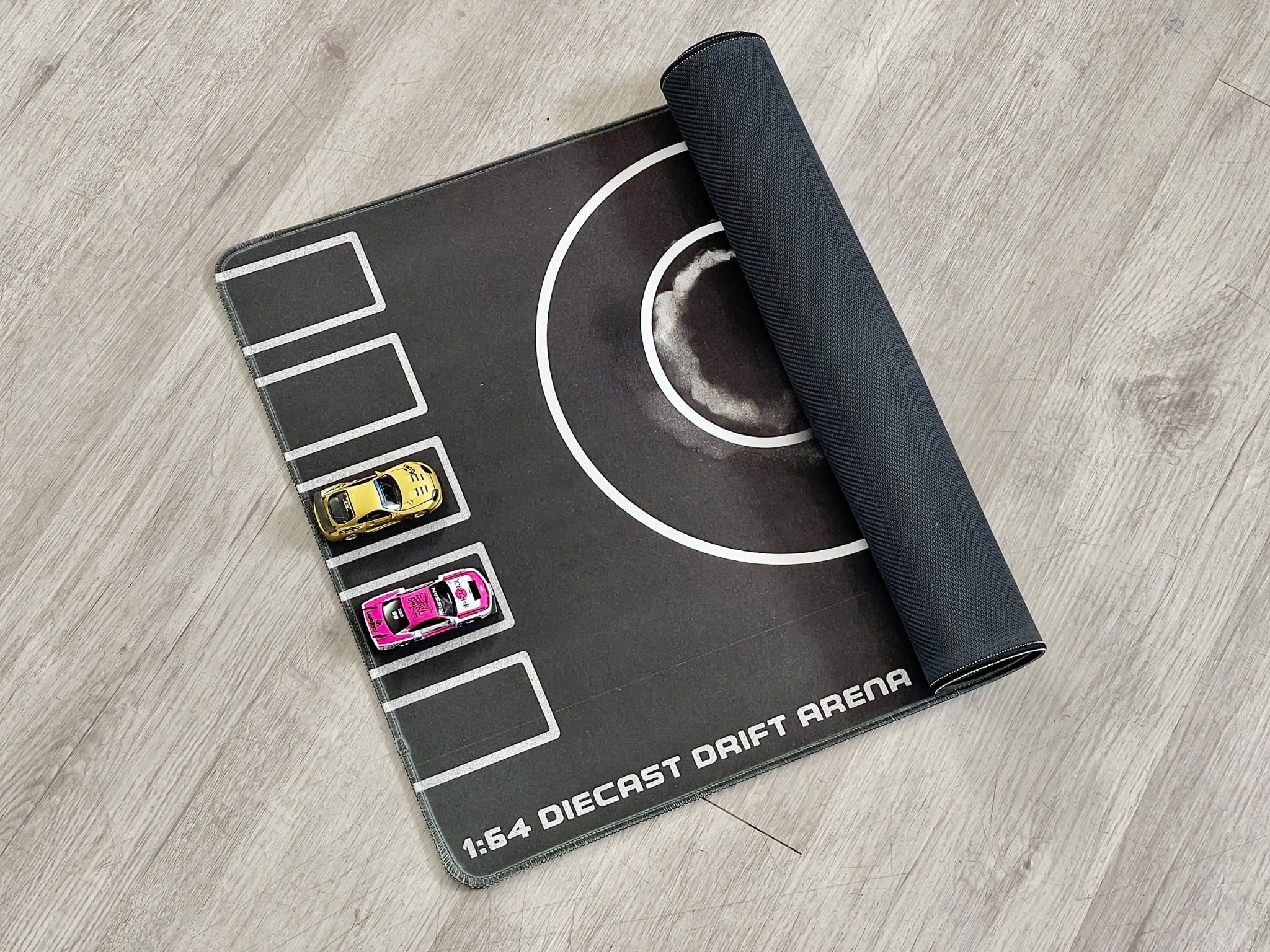  Phụ kiện thảm sa bàn chống trượt mô phỏng diorama đường đua PIT RACE nhiều kích thước 90x40 cho mô hình xe 1:64 Autono1 PT004 