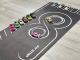  Phụ kiện thảm sa bàn chống trượt mô phỏng diorama đường đua PIT RACE nhiều kích thước 90x40 cho mô hình xe 1:64 Autono1 PT004 
