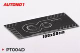  Phụ kiện thảm sa bàn chống trượt mô phỏng diorama đường đua PIT RACE nhiều kích thước 100x50 cho mô hình xe 1:64 Autono1 PT004 